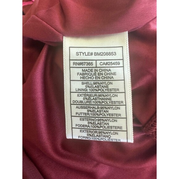 NWT BB Dakota X Steve Madden Spiced Apple Mesh Ruch Hour Bodycon Mini Dress M - Picture 5 of 7